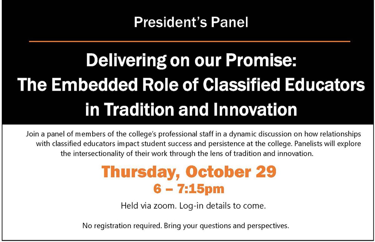 President’s Panel discussion