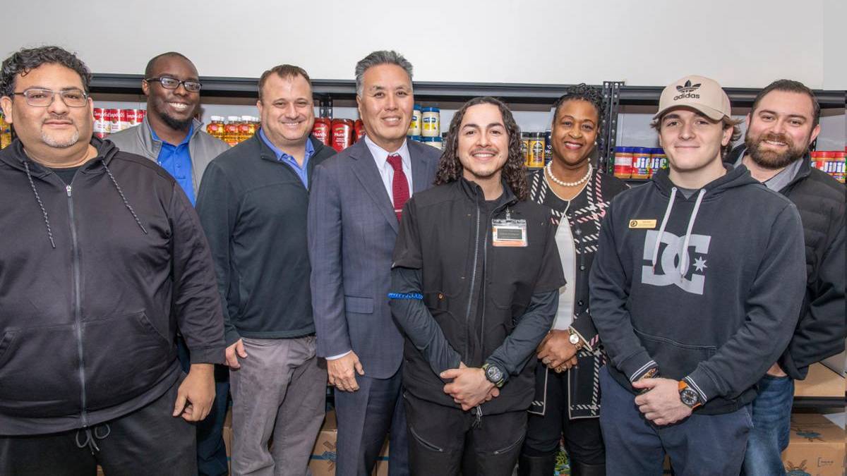 Mark Takano Visiting RCC Basic Needs Resource Center