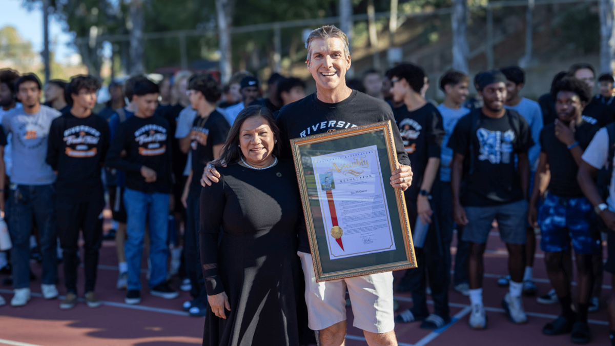 McCarron and Assemblymember Leticia Castillo 