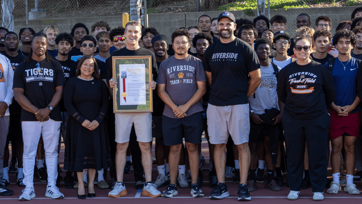 McCarron and his team McCarron and his team