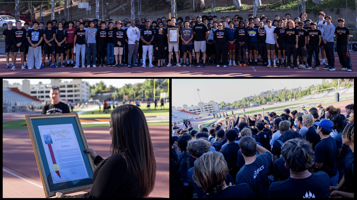 McCarron and his team McCarron and his team