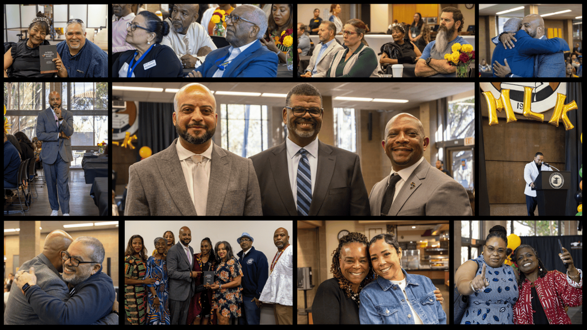 Images of the MLK event. 