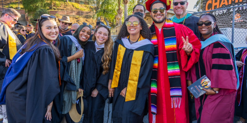 instructors at commencement