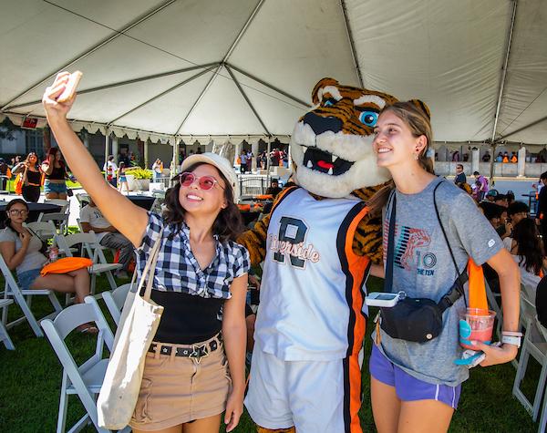 students at rcc welcome day