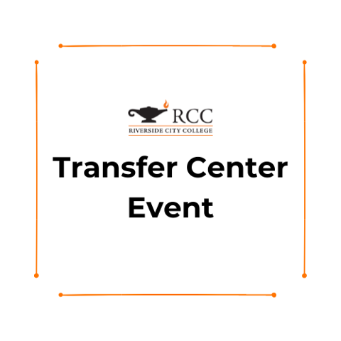 Transfer center text, orange arrow around it