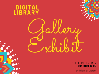 Digital Library Latinx Heritage Month Display